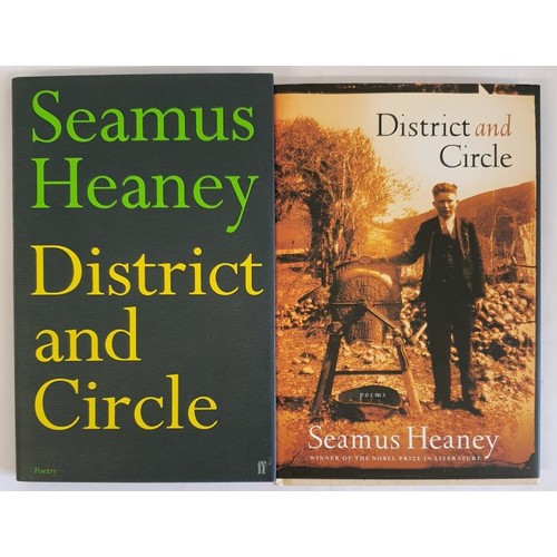 581 - Seamus Heaney - District and Circle. First UK Edition. First Printing published London, 2006. Distri... 