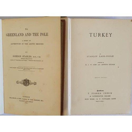 693 - To Greenland and the Pole, Gordon Stables, 1895, Blackie & Son, hardback in very good condition,... 