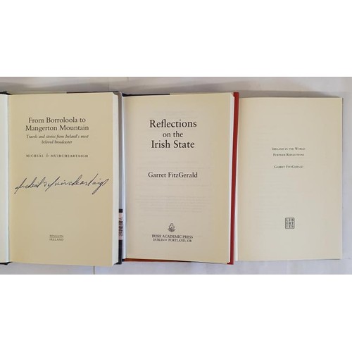 701 - Irish SIGNED Titles: From Borroloola to Mangerton Mountains by Micheál Ó Muircheartaig... 