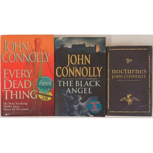 705 - Three signed books by John Connolly - Every Dead Thing. A signed first edition (1999) of the author'... 