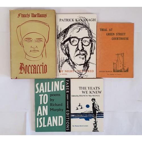 714 - Irish Related: Sailing to an Island by Richard Murphy SIGNED, 1963Trial at Green Street Courthouse b... 