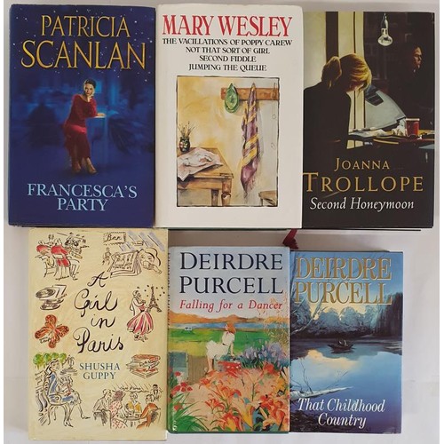 734 - Female Authors: Deirdre Purcell. That Childhood Country, 1992 and Falling For A Dancer, 1994; France... 