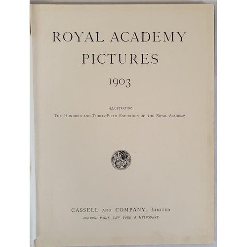 758 - Royal Academy Pictures Year Books/European Pictures of the Years (1888/89 - 1914, not consecutive) (... 