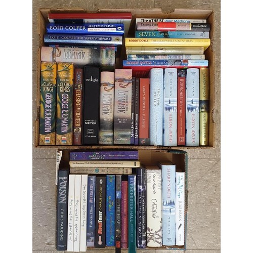 788 - Large box of children’s books, mostly modern, some fantasy titles. Mainly first editions with ... 