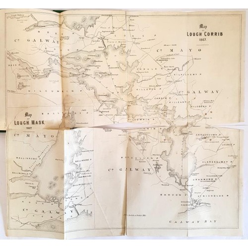 14 - Wilde, William. Lough Corrib: Its Shores and Islands; With Notices of Lough Mask. 1867. Publish... 