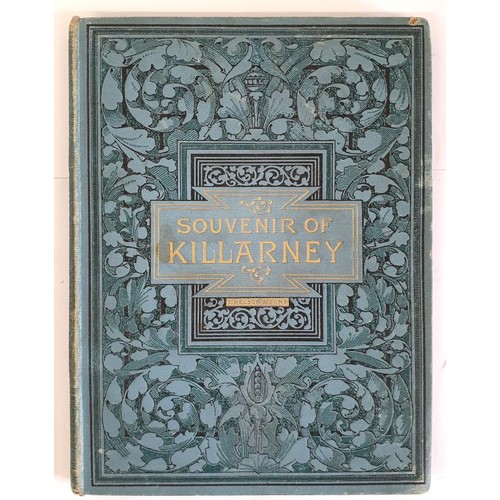 69 - Kerry: Souvenir of Killarney, 1892, 24 vibrant coloured postcard size coloured views printed two to ... 