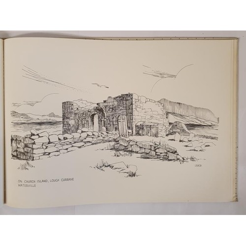 70 - The Scenery and Character of Kerry. Sean Feehan Junior, Gladys Leach illustrator. Cork, Feehan &... 