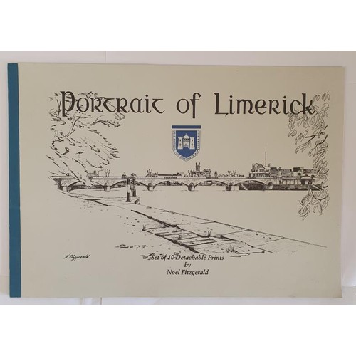 82 - Portrait of Limerick by Noel Fitzgerald. Ryan’s Nicholas Street, Limerick. Circa 1980. 10 very... 