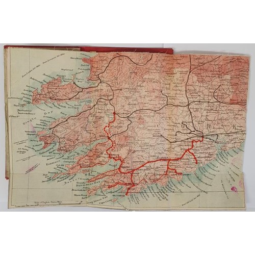 89 - Cork and Kerry Map. Ownership signature of ‘Alexander Williams 4 Hatch Street Dublin’. 3... 