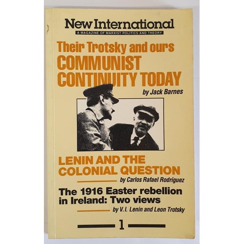 162 - 1916 Rebellion, Lenin & Trotsky’s writings] In ‘New International’. No. 1, 198... 