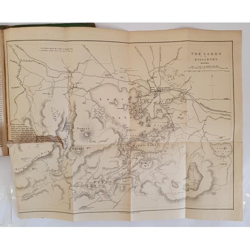 186 - The Tourist Illustrated Handbook  by Mahony Crowquill, Jones and Lover. London. 1854. Folding maps a... 