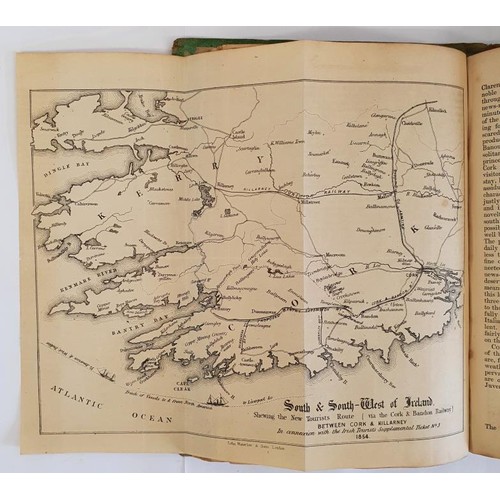 186 - The Tourist Illustrated Handbook  by Mahony Crowquill, Jones and Lover. London. 1854. Folding maps a... 