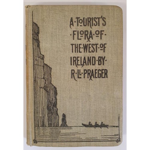 196 - A Tourist's Flora of the West of Ireland by Robert Lloyd Prager. Hodges & Figgis. 1909. Numerous... 