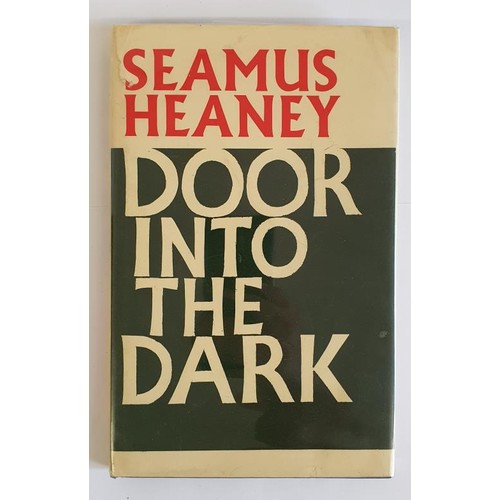 Seamus Heaney; Door into the Dark, signed first edition, first print HB, Oxford University Press 1969