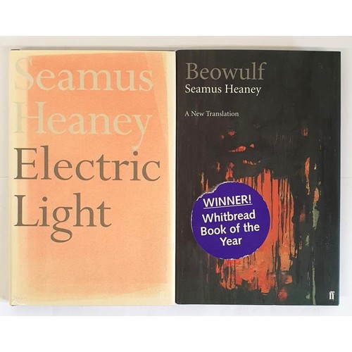 574 - Heaney, Seamus Electric Light, 2001, first edition; Beowulf, 1999, first edition, both in dust jacke... 