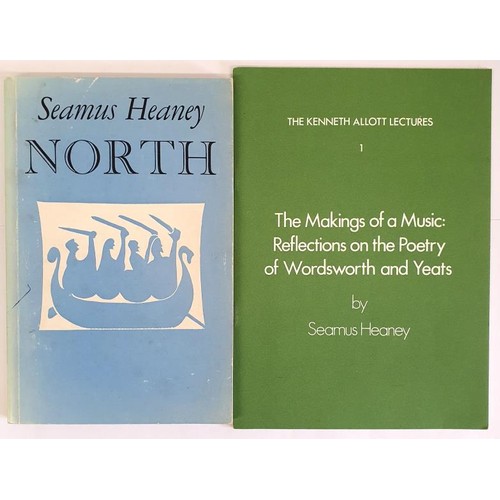 584 - Heaney, Seamus North, 1975, first edition, paperback issue (published simultaneously in cloth and pa... 