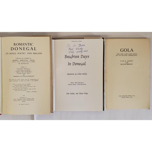 29 - Harry Percival Swan – Romantic Donegal it’s Songs and Ballads. Published 1964, Carter Pu... 