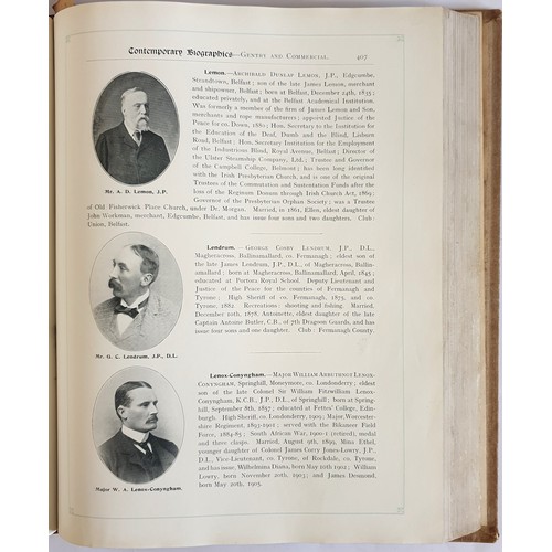 56 - Young, R. M. & Pike, W. T. Belfast and the Province of Ulster [and] Contemporary Biographies. 19... 