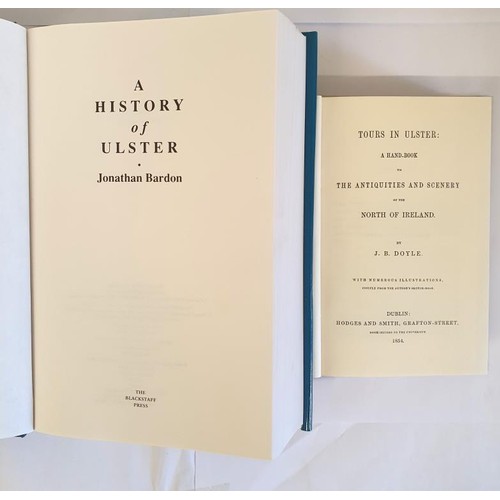 62 - A History of Ulster - Jonathan Bardon, published by the Blackstaff Press 1992. First Edition, First ... 