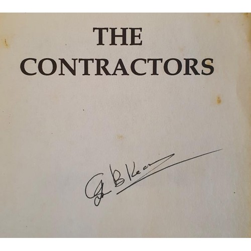 84 - John B. Keane – The Contractors. Published by Mercier Press, 1993. First Print, Signed by John... 