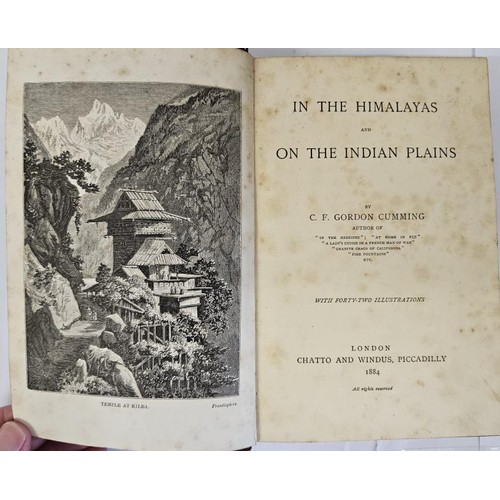 96 - In and Beyond The Himalayas , a record of Sport and Travel in the Abode of Snow by S J Stone, illus.... 