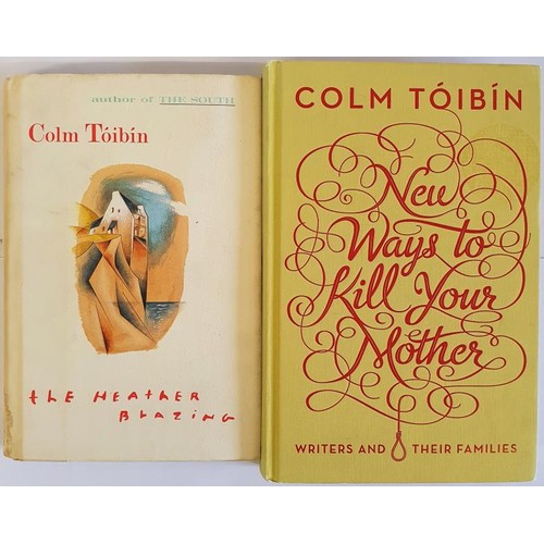 105 - Colm Tóibín; The Heather Blazing, signed first US edition, first print HB, Viking 1992... 