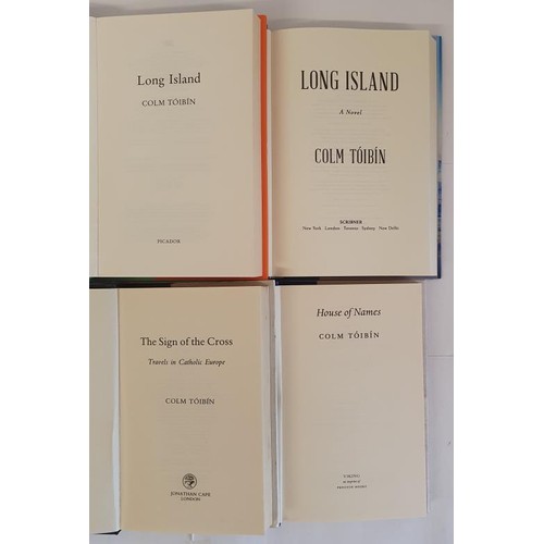 106 - Colm Toibin - Long Island, published 2024. First UK Edition, First Print, Signed by Colm Toibin to s... 