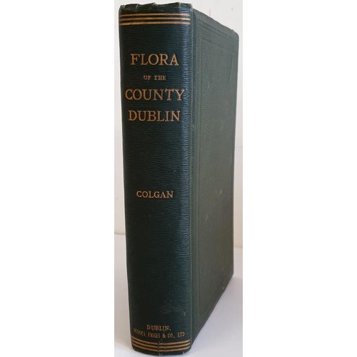 123 - Flora of the County Dublin, Nathaniel Colgan, 1904, Hodges Figgis, 1st edition, 1st printing, hardba... 