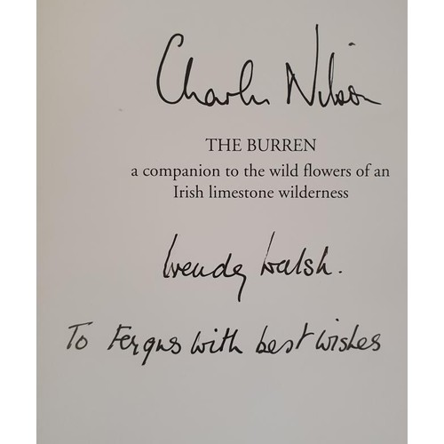 124 - The Burren: A companion to the wildflowers of an Irish limestone wilderness - Charles Nelson, Wendy ... 