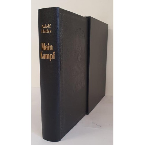 144 - Adolf Hitler – Mein Kampf, First Unexpurgated Edition and first printing. Profusely Illustrate... 