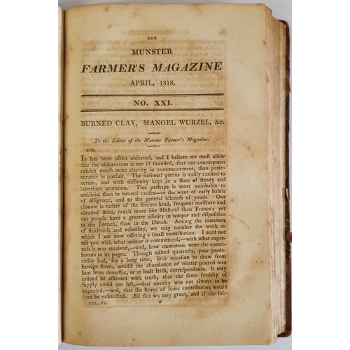 160 - THE FARMERS MAGAZINE A PERIODICAL WORK EXCLUSIVELY DEVOTED TO AGRICULTURE AND RURAL AFFAIRS Various ... 