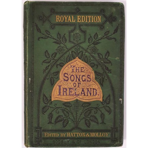 169 - The Royal Edition of The Songs Of Ireland, edited by Hatton & Molloy. London: Boosey & Co. T... 