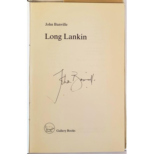 172 - John Banville; Long Lankin, signed revised edition HB, Gallery Press 1984