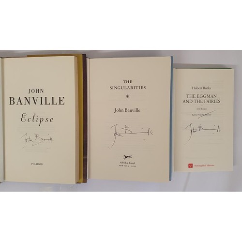 173 - John Banville – Eclipse, published, 2000. Signed by John Banville to the title page. Shroud &n... 