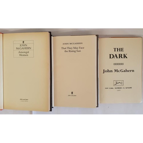 187 - John McGahern – The Dark, published 1965, First American Edition, First Print. Amongst Women, ... 