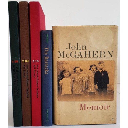 190 - John McGahern - The John McGahern Yearbook Volumes I, 2, and 3 published 2008 - 2010. John McGahern ... 