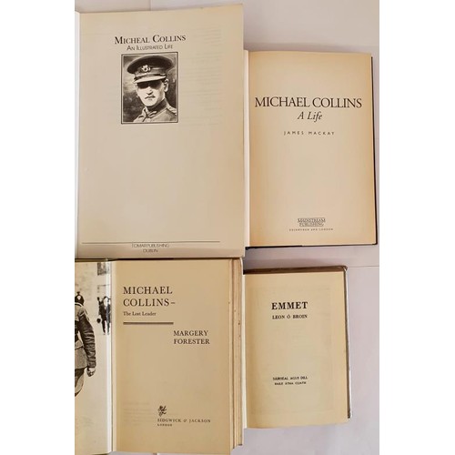 214 - Michael Collins - The Lost Leader, Margery Forester, 1971, Sidgwick & Jackson, 1st edition, hard... 