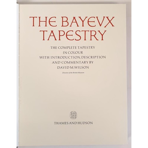 229 - Bayeux Tapestry. The Complete Tapestry in colour. With introduction, description and commentaries by... 