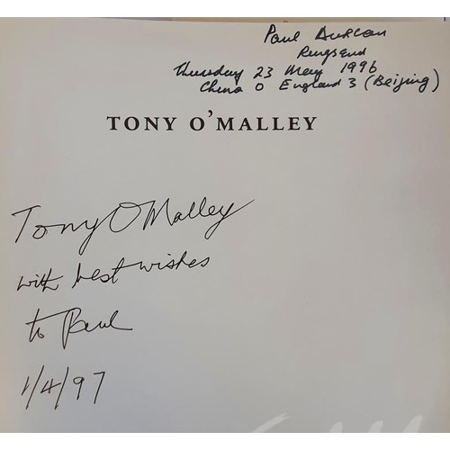 231 - Irish Art Related: Tony O'Malley edited by Brian Lynch SIGNED by Tony O'Malley and Paul Durcan, 1996... 