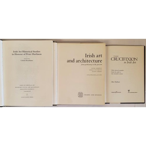 239 - [Peter Harbison] Irish Art Historical Studies. Colum Hourihane editor. Princeton. 2004. Large format... 