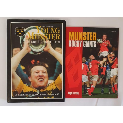 245 - The Story of Young Munster Rugby Football Club 1895-1995 edited by Sean Curtin. Scarce history of on... 