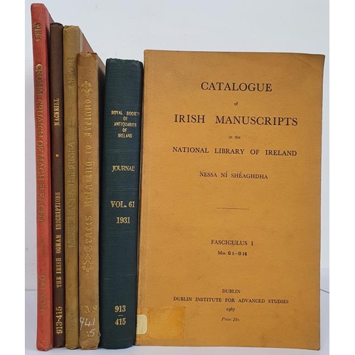 259 - Irish Related: Proceedings of the Royal Irish Academy - Cromm Cruaich of Magh Sleacht, 1922; Proceed... 