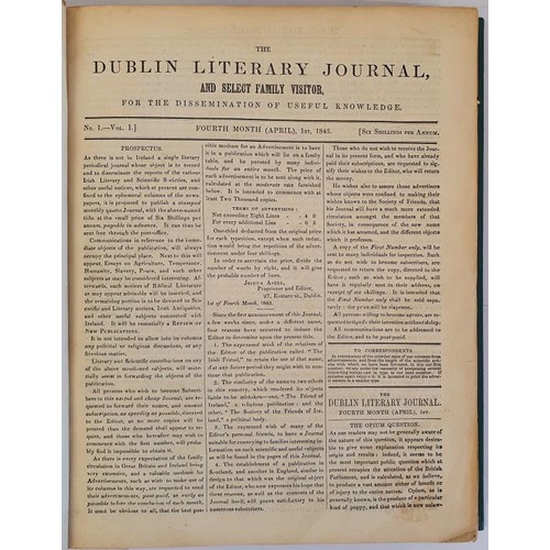 260 - The Dublin literary journal and select family visitor, for the dissemination of useful knowledge. Vo... 