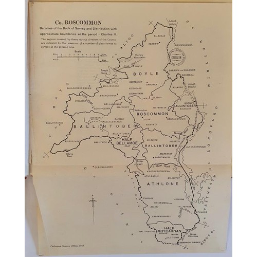 287 - Books of Survey and Distribution - Vol 1 County of Roscommon 1636 - 1703 Simington, Robert C. Publis... 