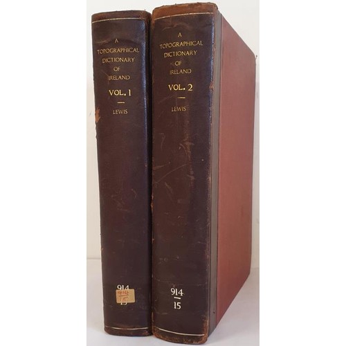 288 - A Topographical Dictionary of Ireland : comprising the several counties, cities, boroughs, corporate... 