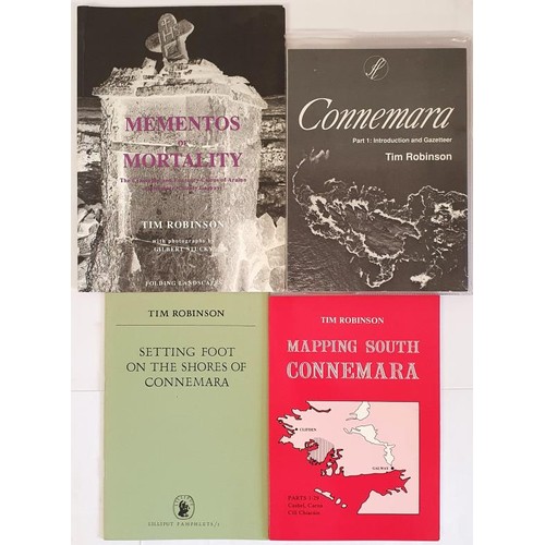 318 - 4 publications by Tim Robinson. Connemara Part 1 -Introduction and Gazetteer, Part 2 -One inch map, ... 