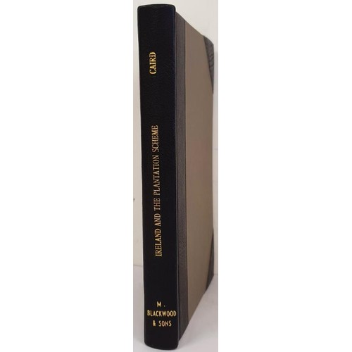 322 - The Plantation Scheme: or The West of Ireland as A Field for Investment Caird, James Published by Bl... 