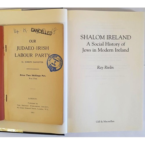 332 - Our Judaeo-Irish Labour party – Joseph Banister, published 1931 by the Britons’ Society.... 