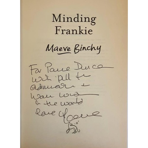 333 - Maeve Binchy: A wonderful collection of titles 9 of which are signed by Maeve Binchy with an inscrip... 