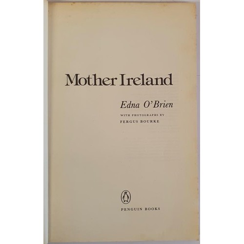 338 - Edna O’Brien; Mother Ireland, signed & dedicated, first edition PB, Penguin 1978